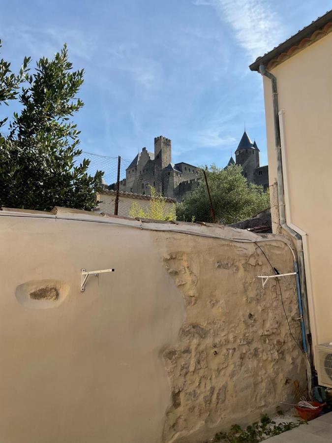 Ma Pierre A L'Edifice, Face A La Cite Vue Sublime, Studio Avec Terrasse Каркассон Экстерьер фото